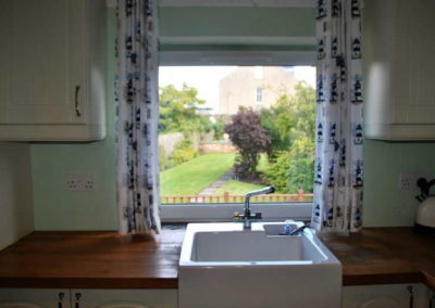 Lovely garden views for the dish washer!
