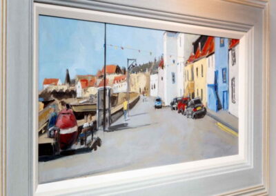 Painting of an East Neuk sea front