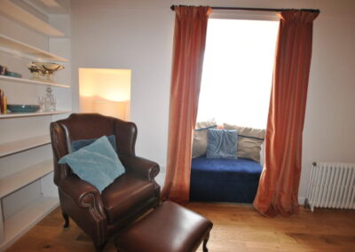 Seaspray has lots of cosy nooks to relax in
