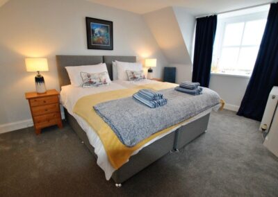 All three bedrooms have unrestricted views to the harbour and beyond