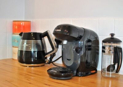 Coffee maker and kettle