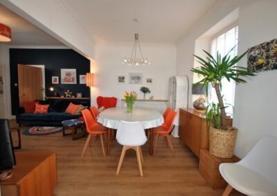 Make full use of the open plan living areas