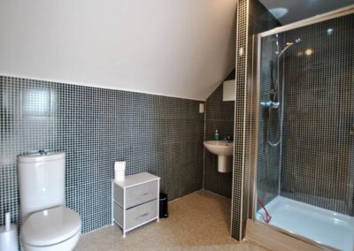 Each en-suite has an enclosed shower cubicle