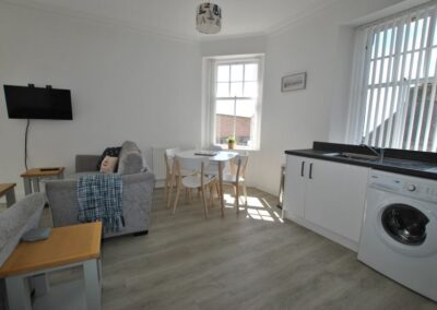 The dining kitchen is well equipped for a self catering stay